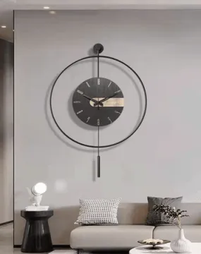 Disc of Destiny Elegant LED Light Wall Clock (7739)