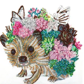 Dog  DIY Special Shaped Diamond Painting