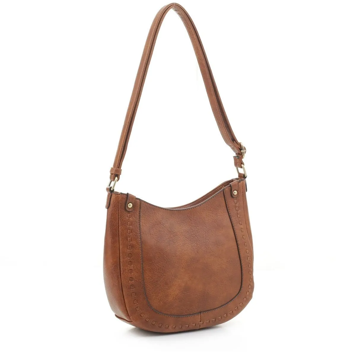 DSC31186LK Concealed Carry Hobo Crossbody Bag