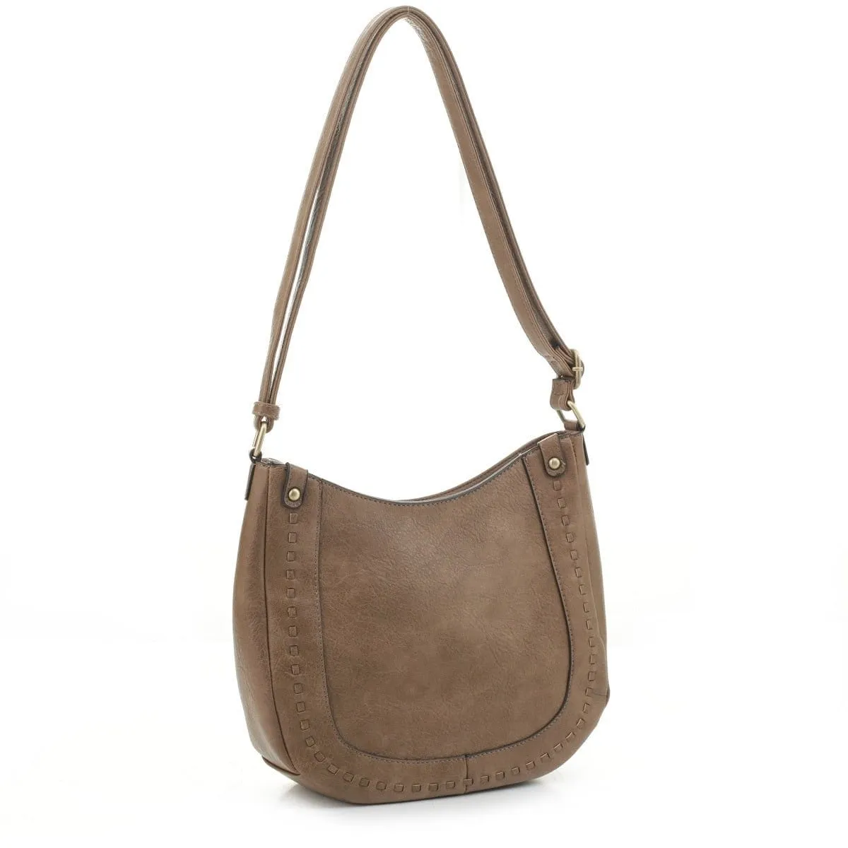 DSC31186LK Concealed Carry Hobo Crossbody Bag