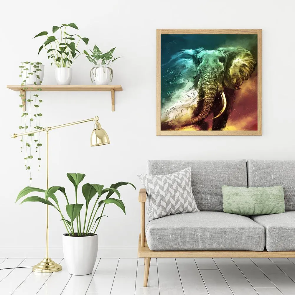 Elephant  - Full Diamond Painting 30x30cm