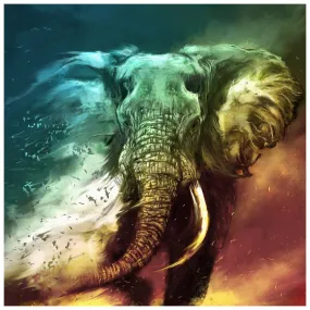Elephant  - Full Diamond Painting 30x30cm