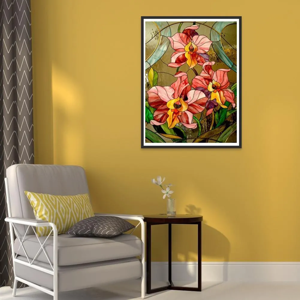 Flowers 5D DIY Full Drill Diamond Painting 30*40