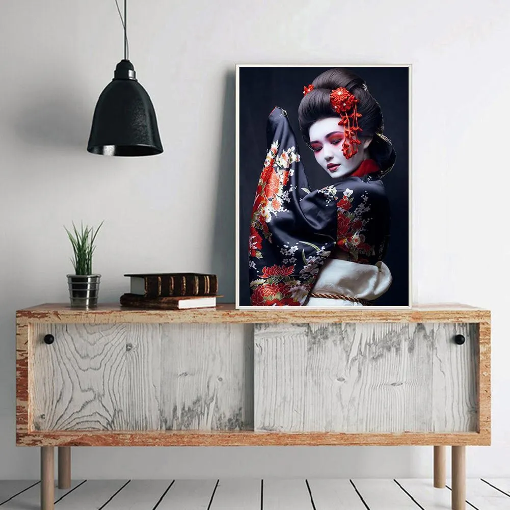 Geisha 5D DIY Full Drill Diamond Painting