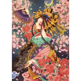 Geisha 5D DIY Full Drill Diamond Painting