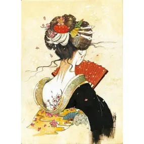 Geisha 5D DIY Full Drill Diamond Painting