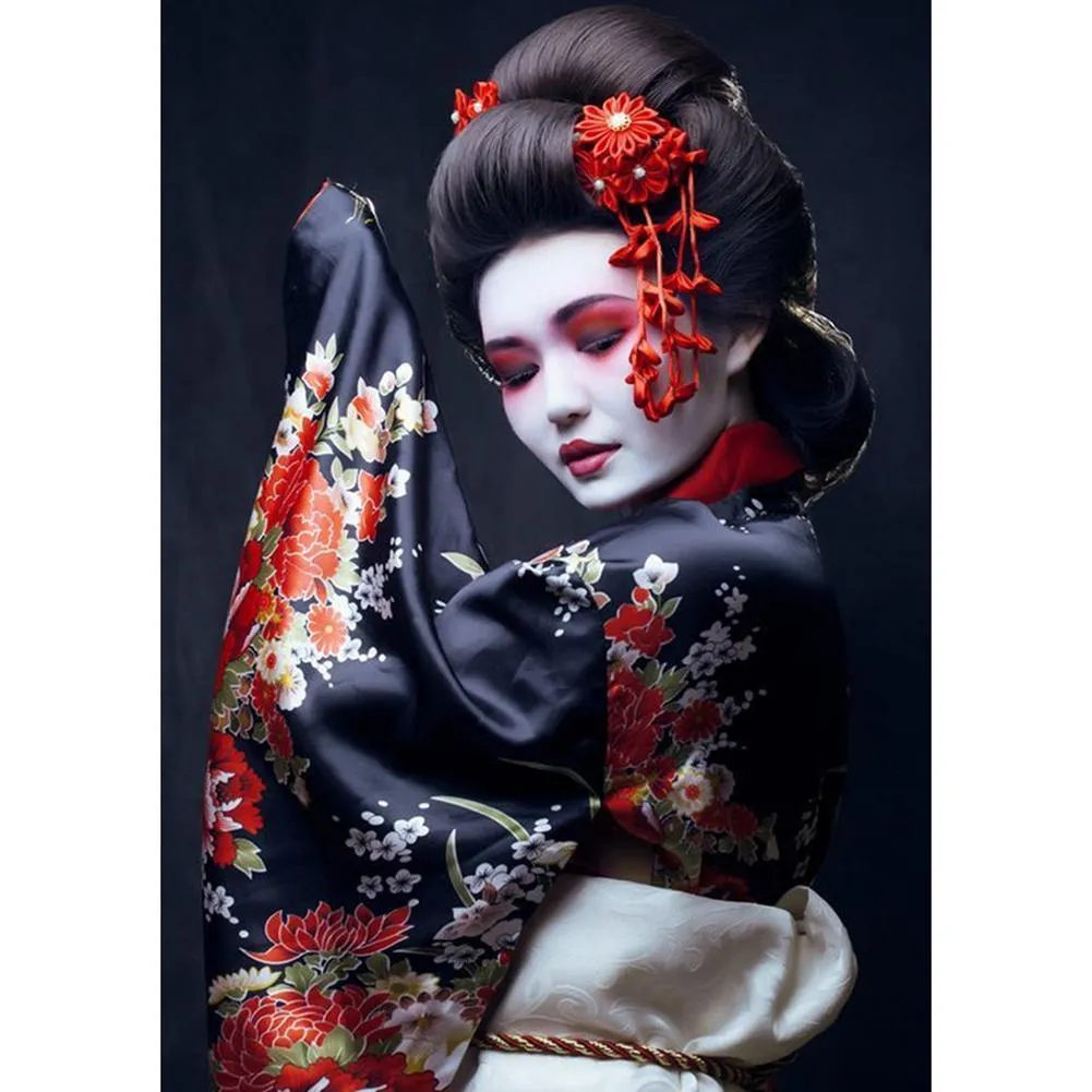 Geisha 5D DIY Full Drill Diamond Painting