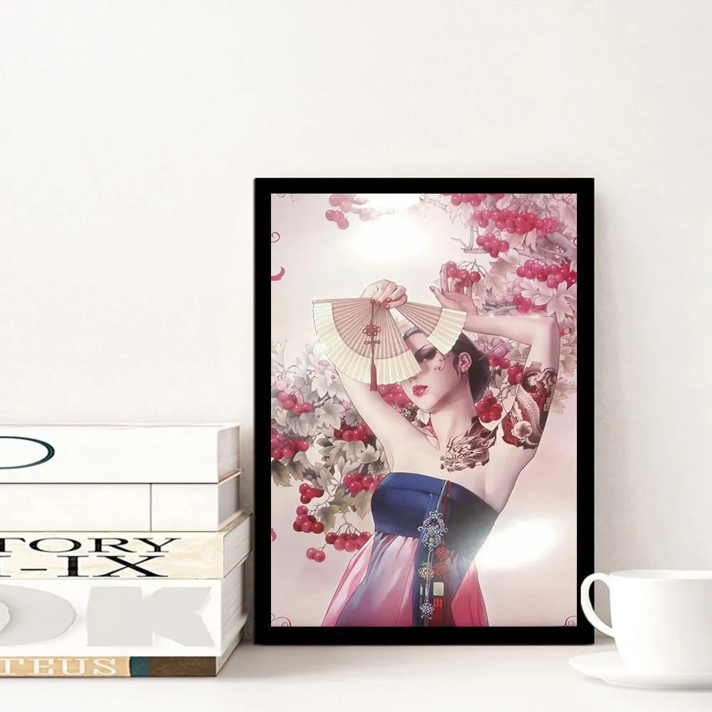 Geisha 5D DIY Full Drill Diamond Painting