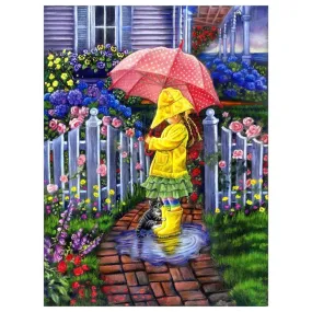 Girl 5D DIY Full Drill Diamond Painting