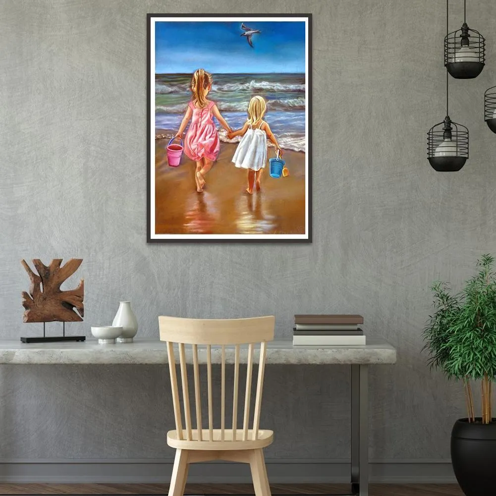 Girl 5D DIY Full Drill Diamond Painting