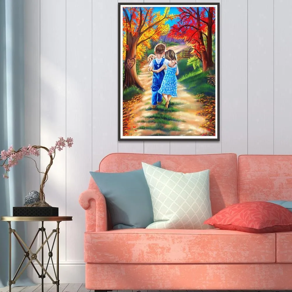 Girl 5D DIY Full Drill Diamond Painting
