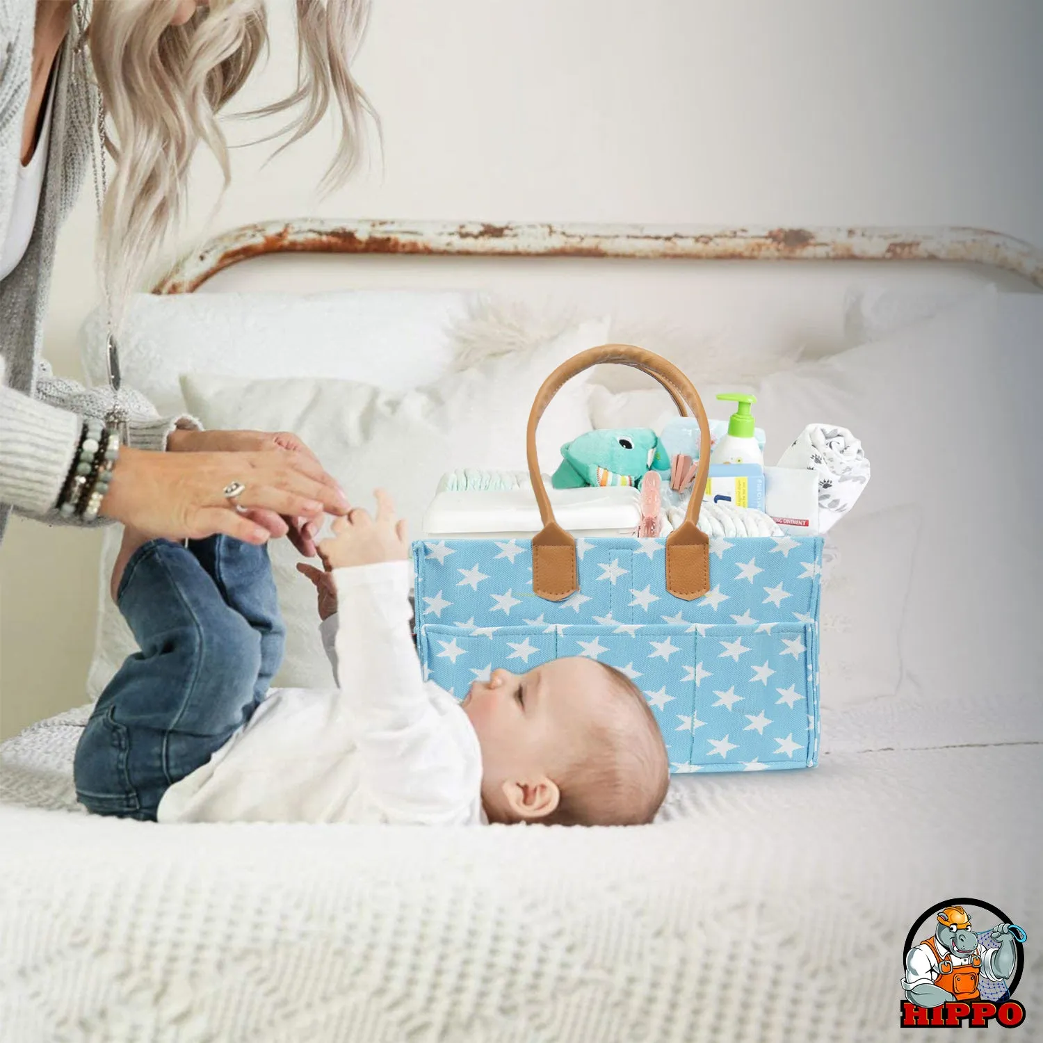 HIPPO Designer Diaper Caddy Bag
