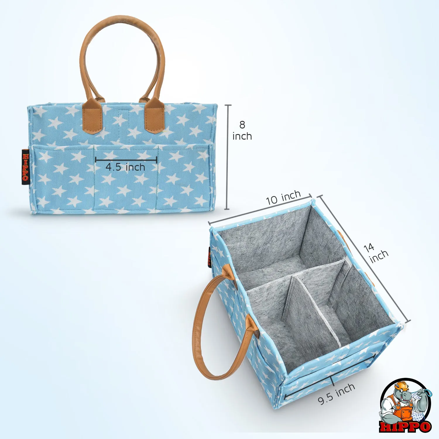 HIPPO Designer Diaper Caddy Bag