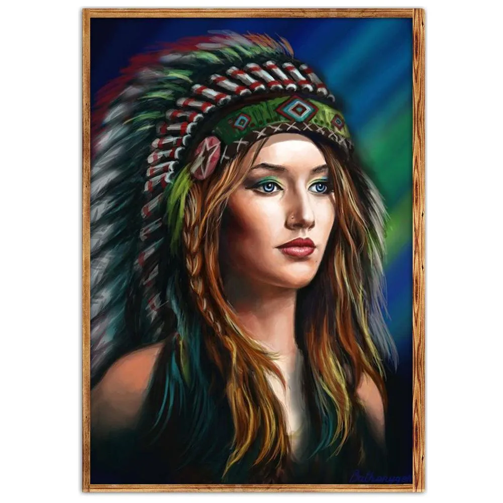 Indian 5D DIY Full Drill Diamond Painting