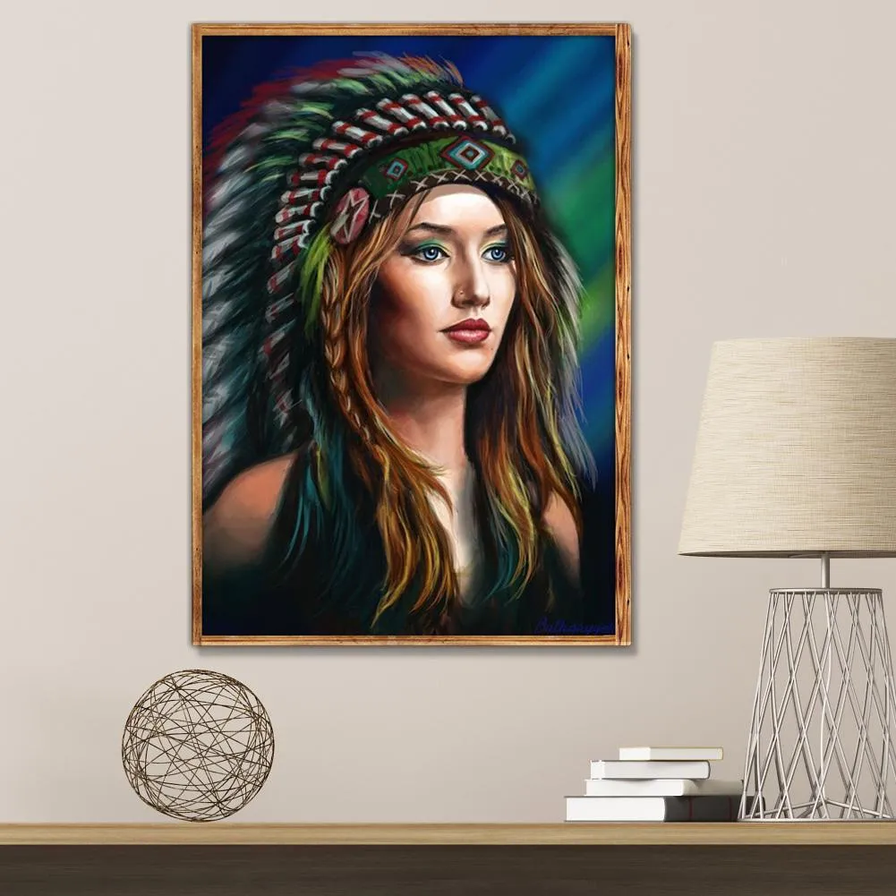 Indian 5D DIY Full Drill Diamond Painting