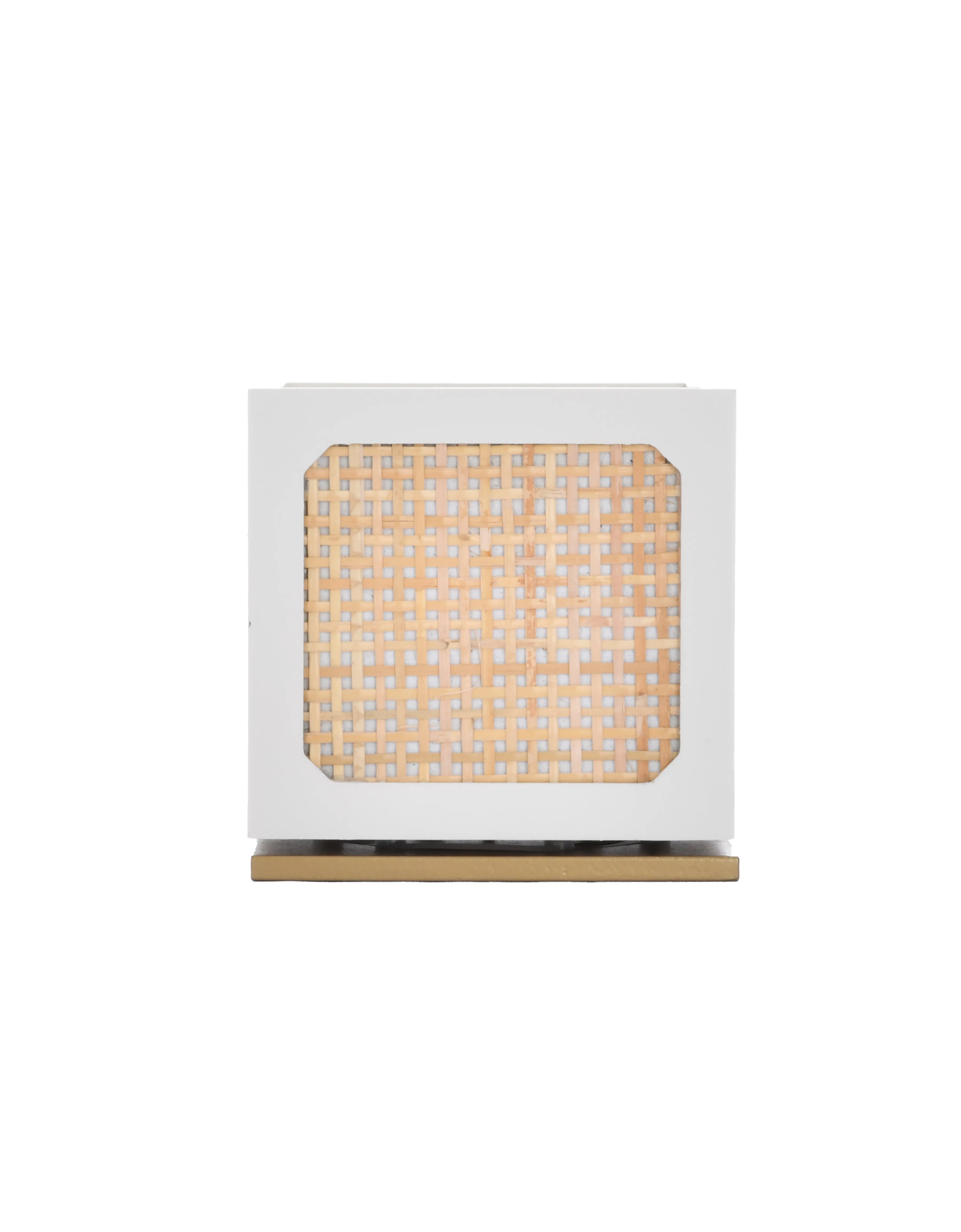 JoJo Fletcher Wooden Rotating Organizing with Caning Patterns