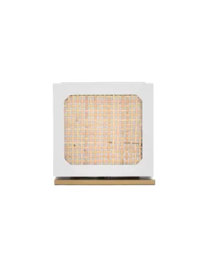 JoJo Fletcher Wooden Rotating Organizing with Caning Patterns