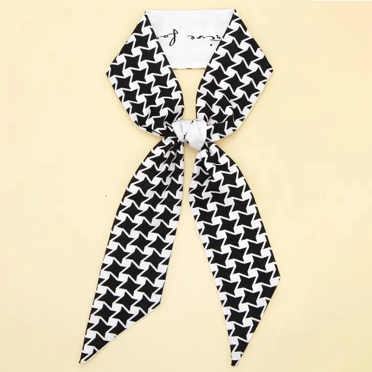 Lattice Scarf - Black