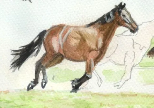 Learn to Paint Horses and Dogs In Watercolor For The Absolute Beginner
