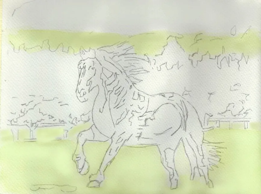 Learn to Paint Horses and Dogs In Watercolor For The Absolute Beginner