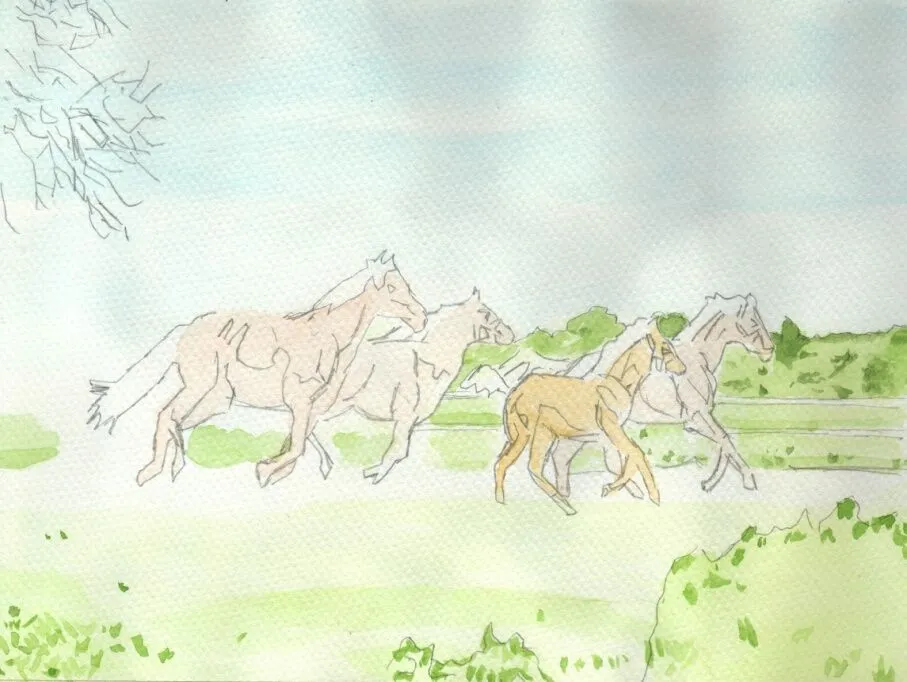 Learn to Paint Horses and Dogs In Watercolor For The Absolute Beginner