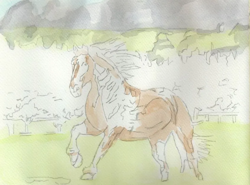 Learn to Paint Horses and Dogs In Watercolor For The Absolute Beginner