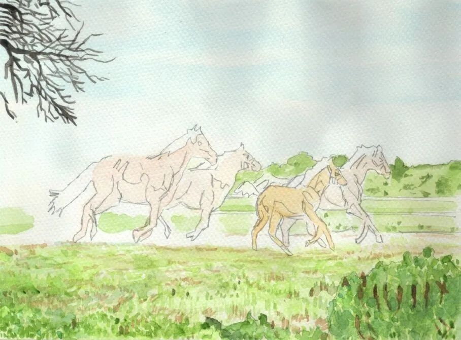 Learn to Paint Horses and Dogs In Watercolor For The Absolute Beginner