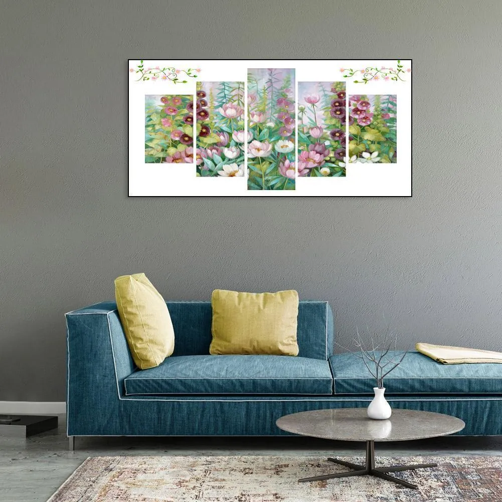 Lotus  5pcs DIY Full Drill Diamond Painting