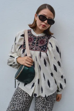 Maison Hotel Macarena Ivory Blouse