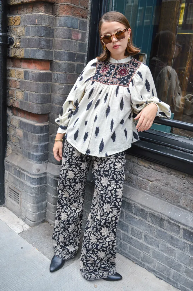 Maison Hotel Macarena Ivory Blouse