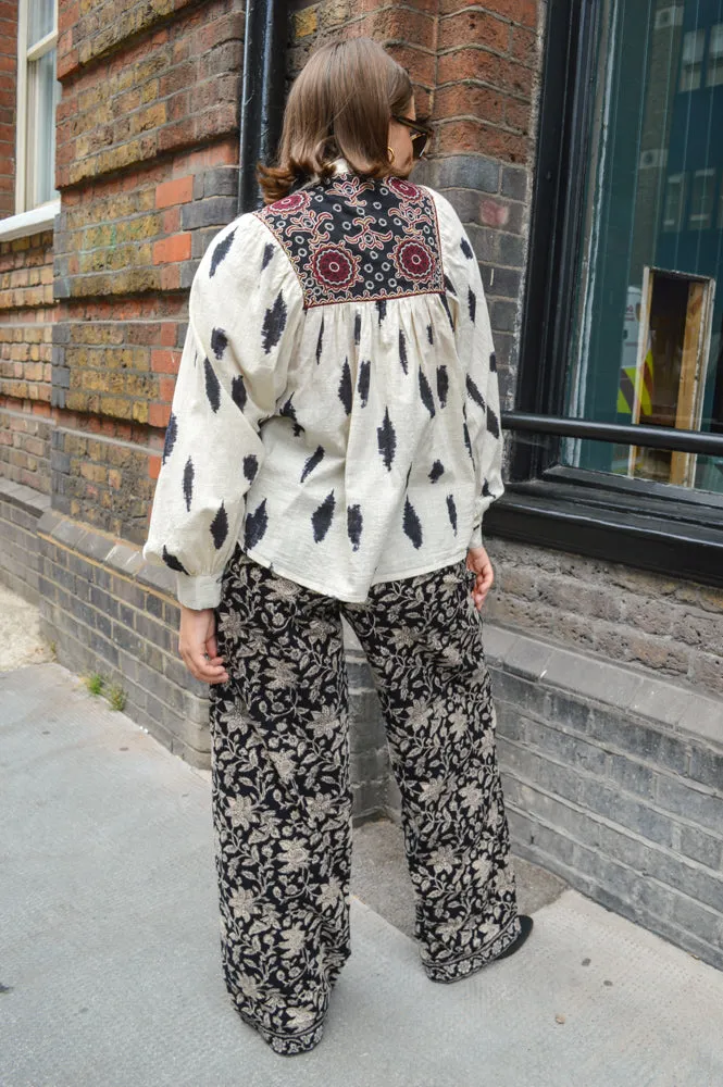 Maison Hotel Macarena Ivory Blouse