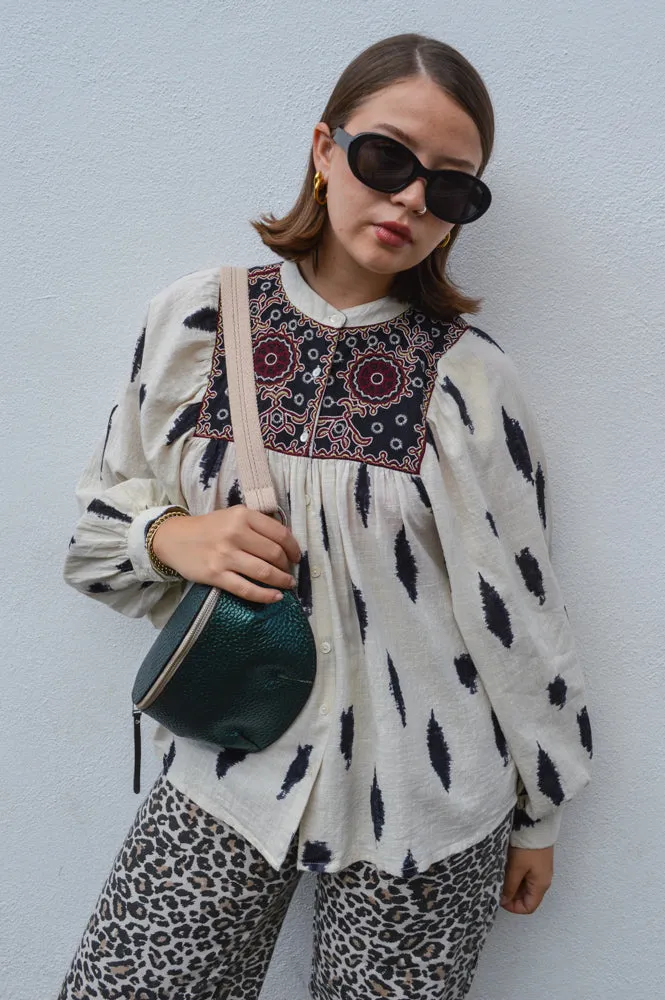 Maison Hotel Macarena Ivory Blouse
