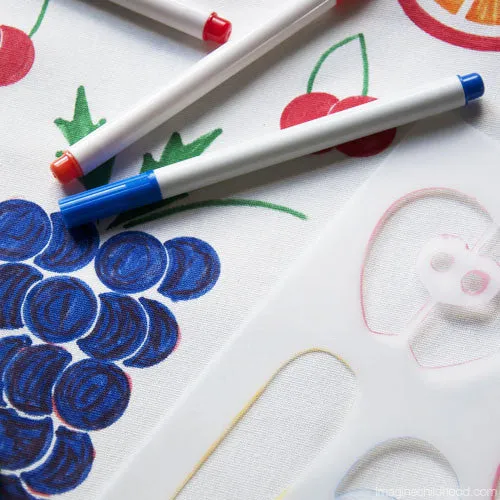 Market Tote Stencil Kit