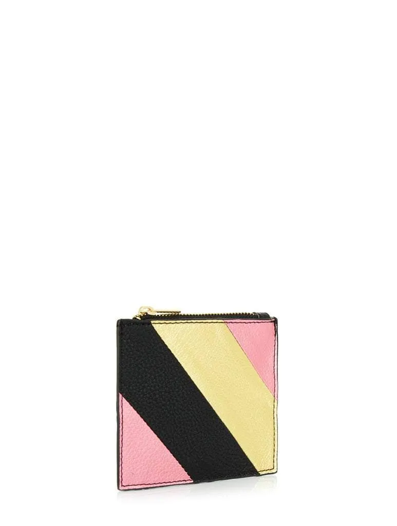 Metallic Stripe Purse