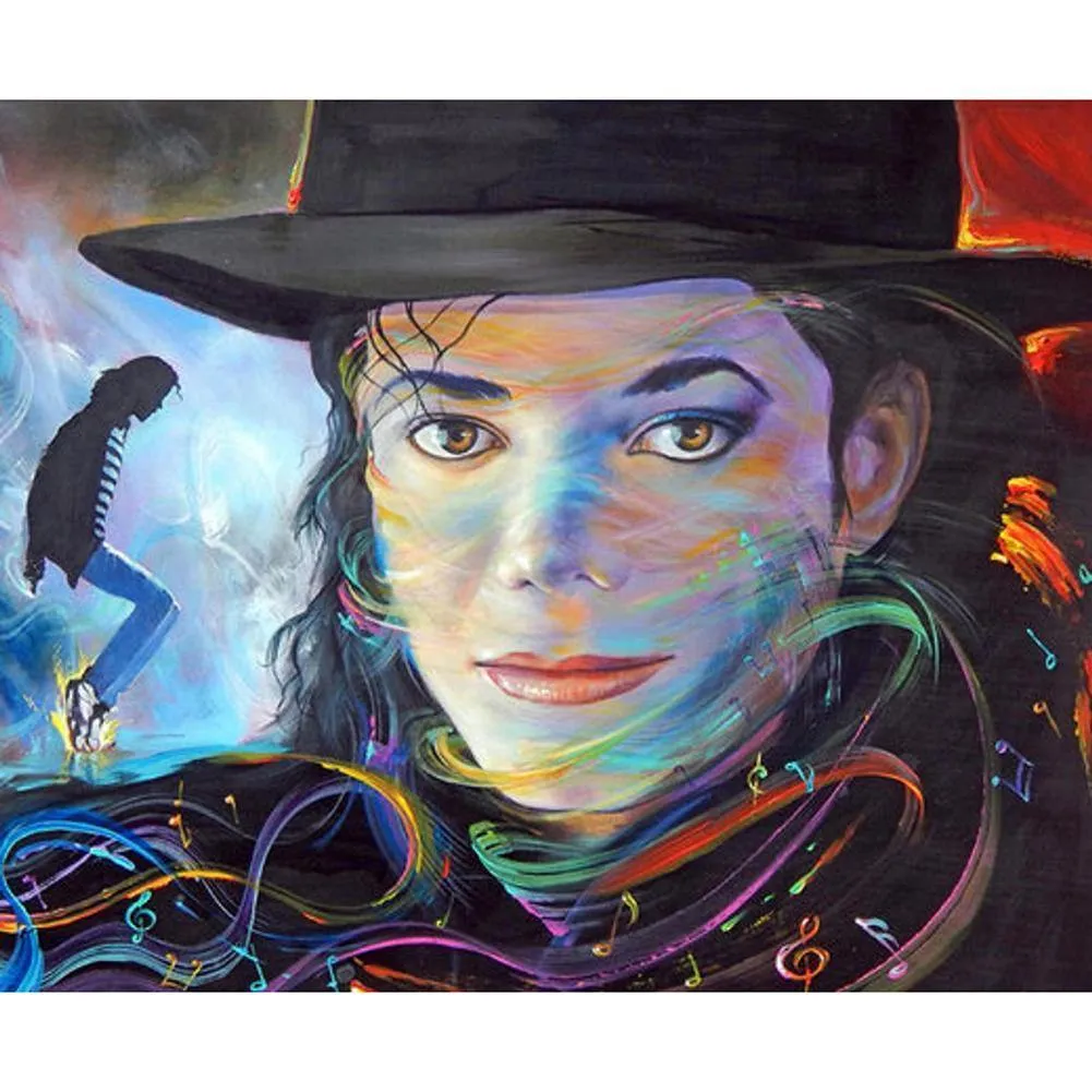 Michael Jackson 5D DIY Full Drill Diamond Painting