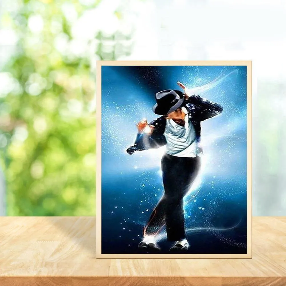 Michael Jackson DIY Full Drill Diamond Painting