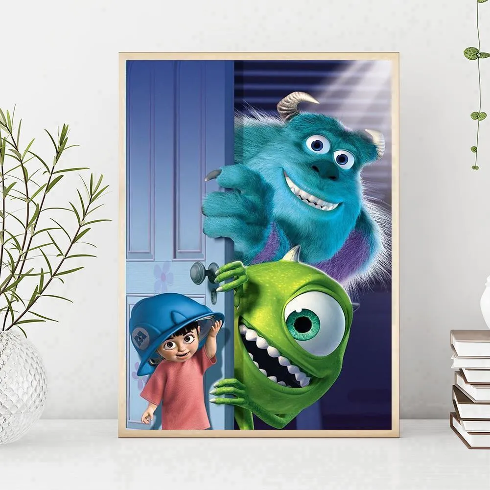 Monsters Inc DIY Full Drill Diamond Painting