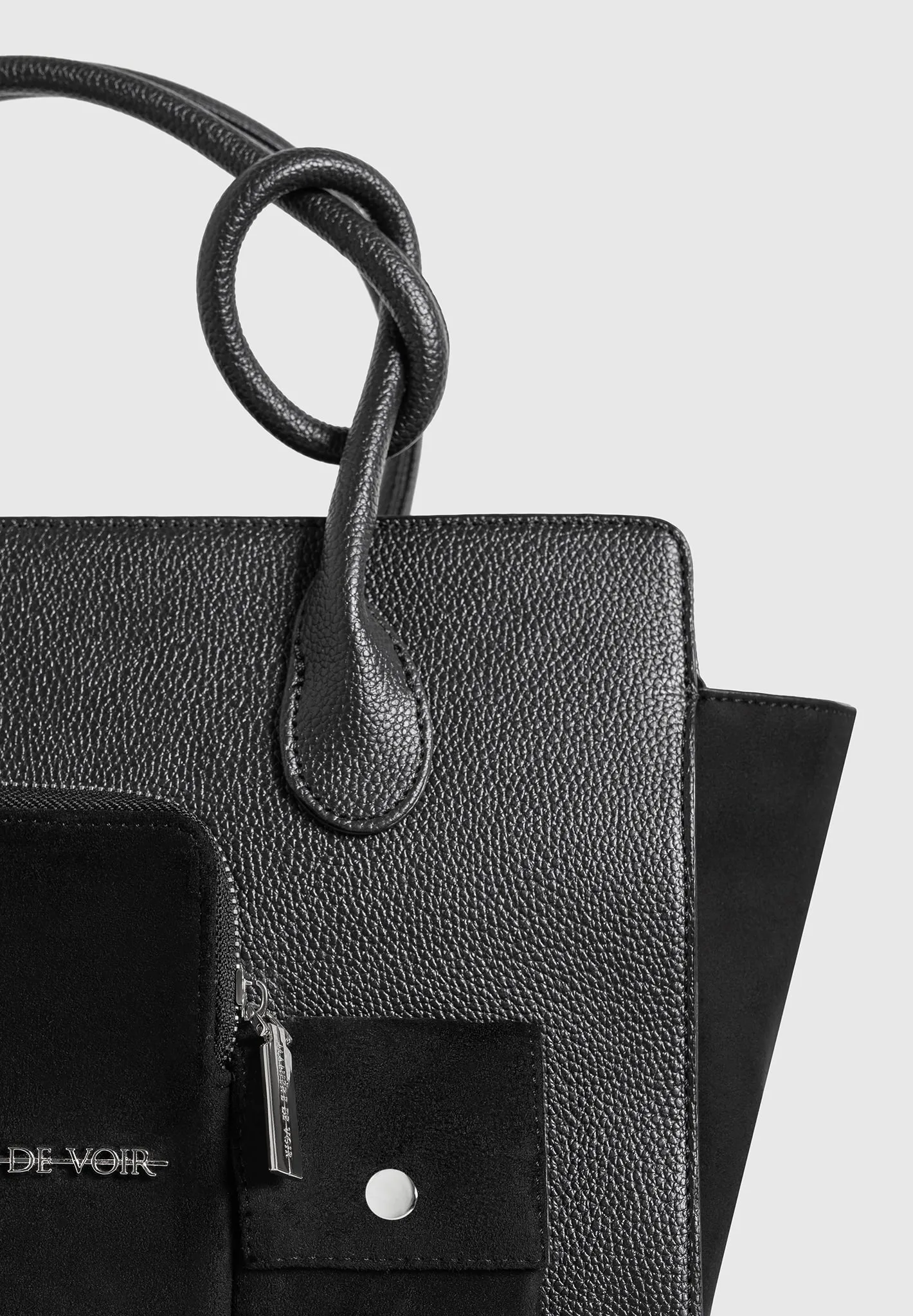Multi Pocket City Bag - Black