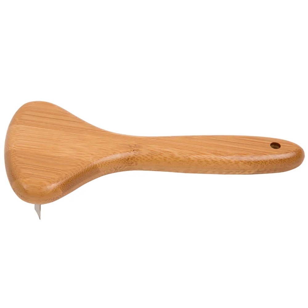 Natural Bamboo Deshedding Tool Cats & Dogs