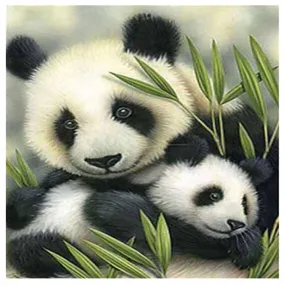 Panda Love 5D DIY Diamond  Painting