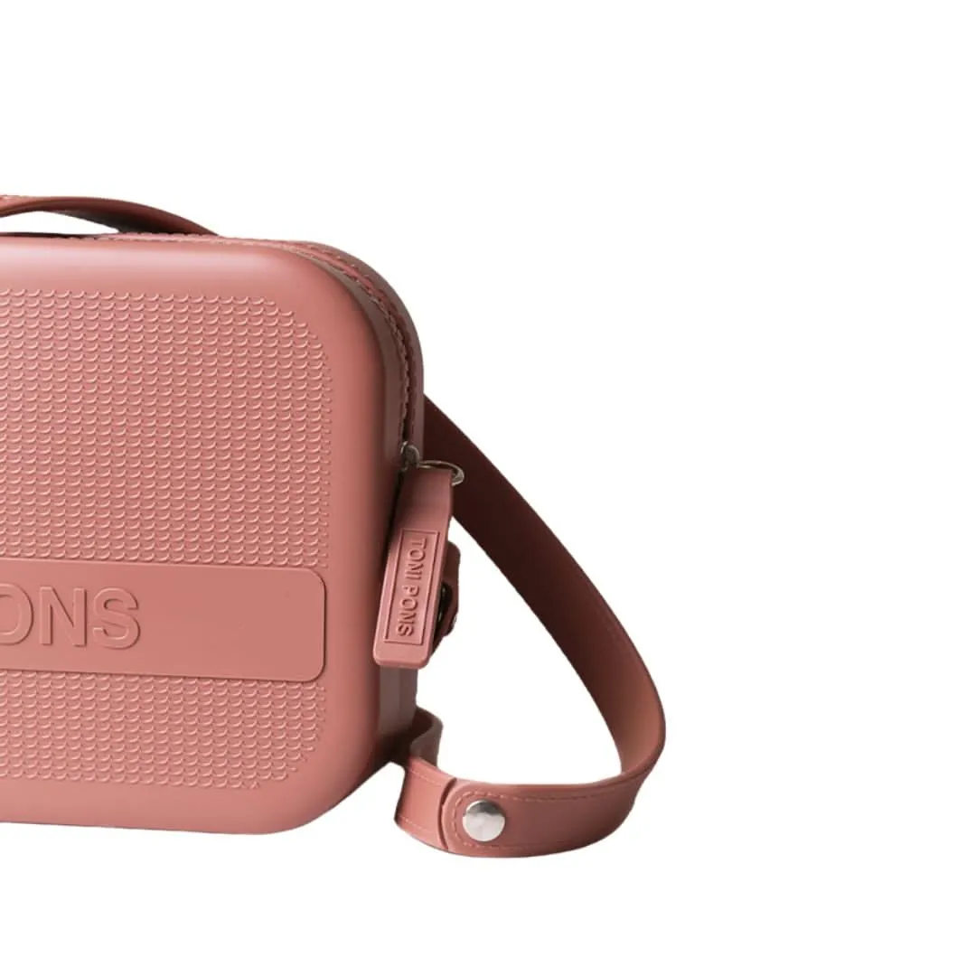 Rubber shoulder bag - Ginger
