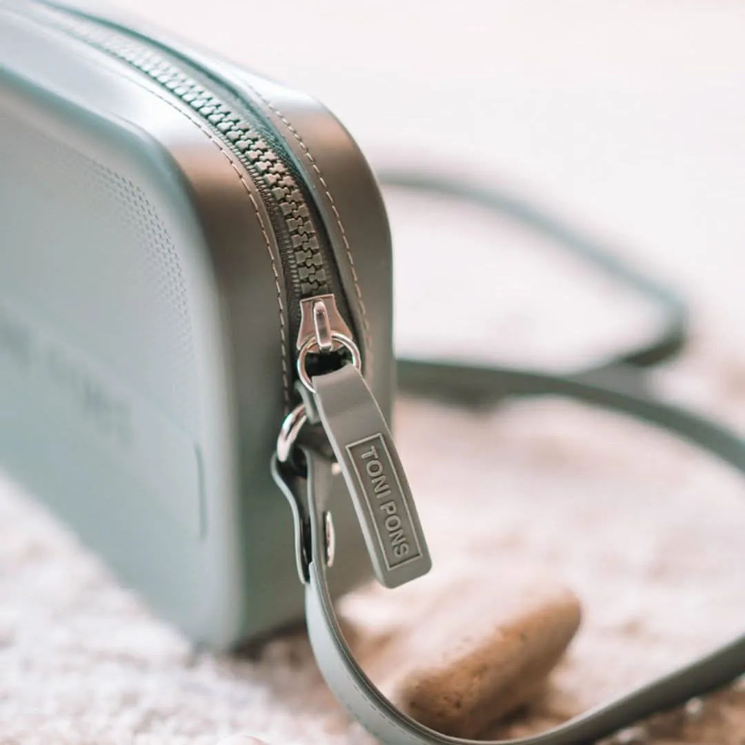 Rubber shoulder bag - Ginger