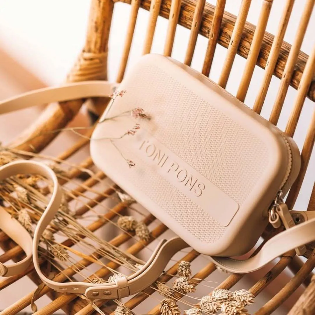 Rubber shoulder bag - Ginger