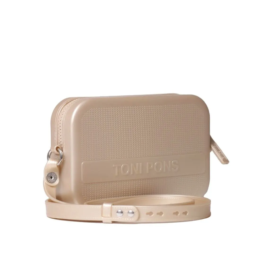 Rubber shoulder bag - Ginger