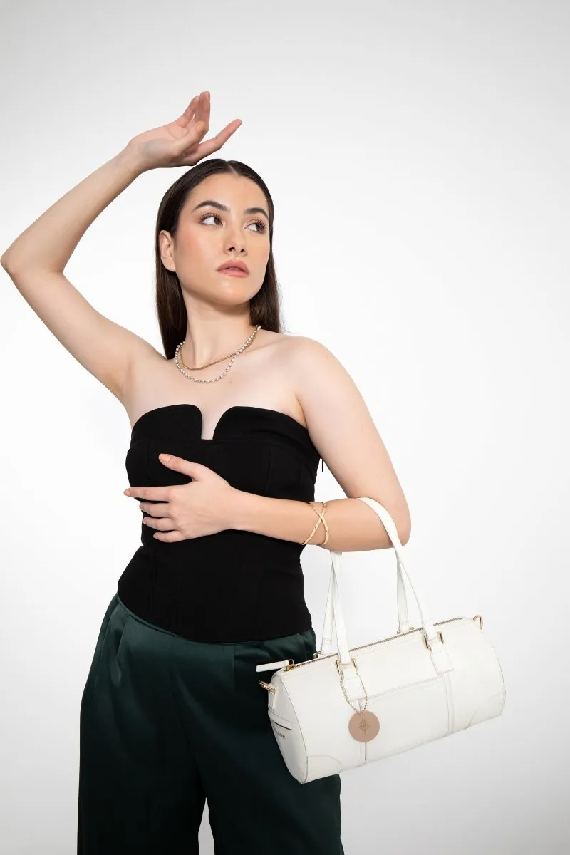 Salacia (White) | Women's bag made with Apple Leather