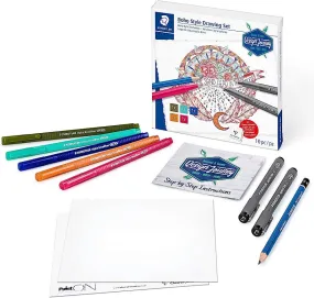 Staedtler 61 Djt3 Design Journey Boho Style Drawing Set