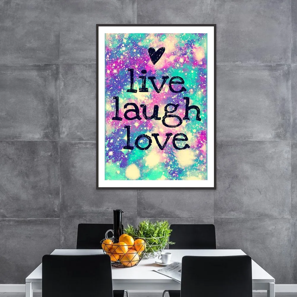 Starry Sky Words DIY Full Drill Diamond Painting