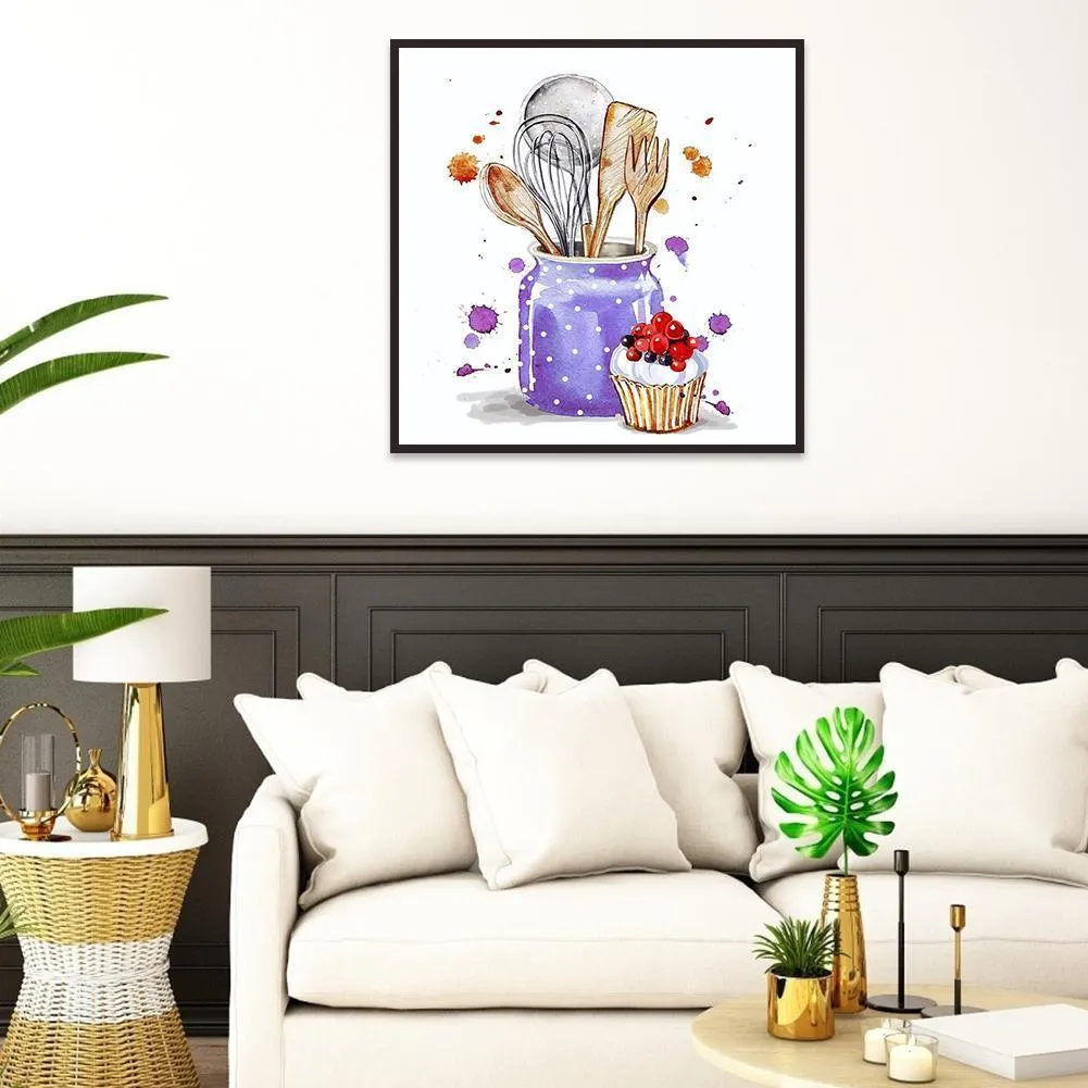 Tableware 5D DIY Full Drill Diamond Painting