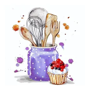 Tableware 5D DIY Full Drill Diamond Painting