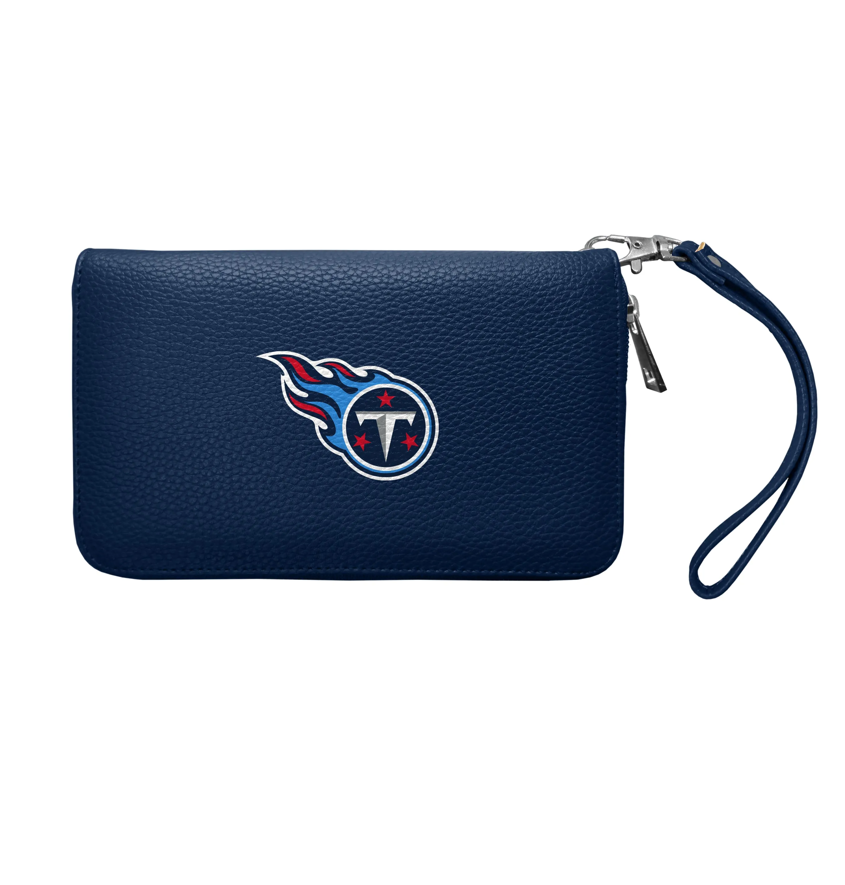 Tennessee Titans Zip Organizer Wallet Pebble